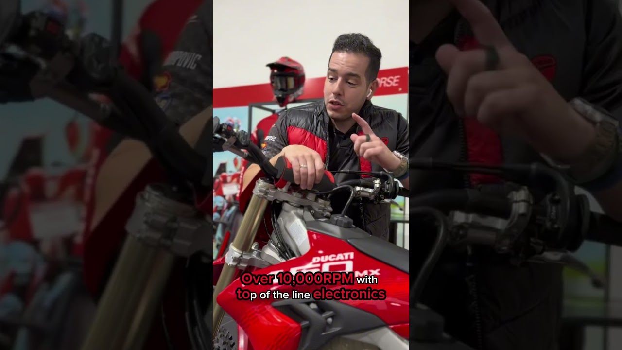 V1MINUTE FEATURING THE NEW 2026, DUCATI DESMO ￼450MX