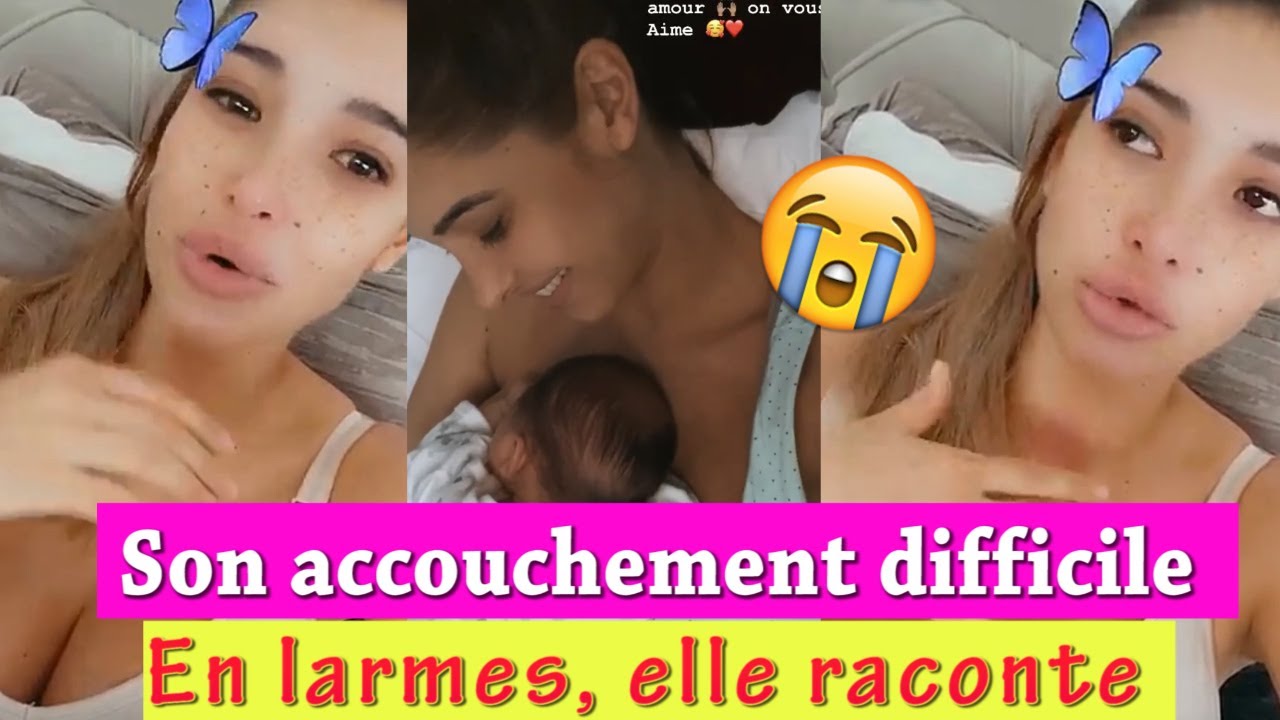 MELANIE DEDIGAMA EN LARMES RACONTE SON ACCOUCHEMENT DIFFICILE