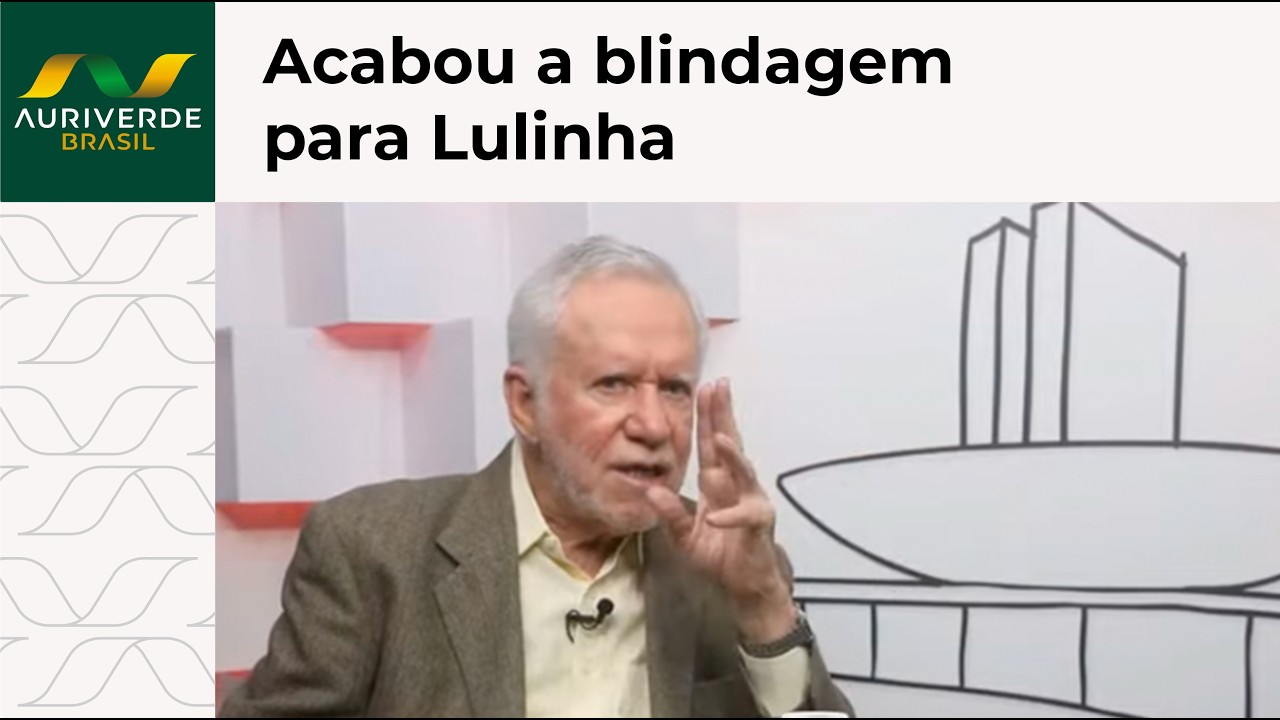Alexandre Garcia: Acabou a blindagem para Lulinha