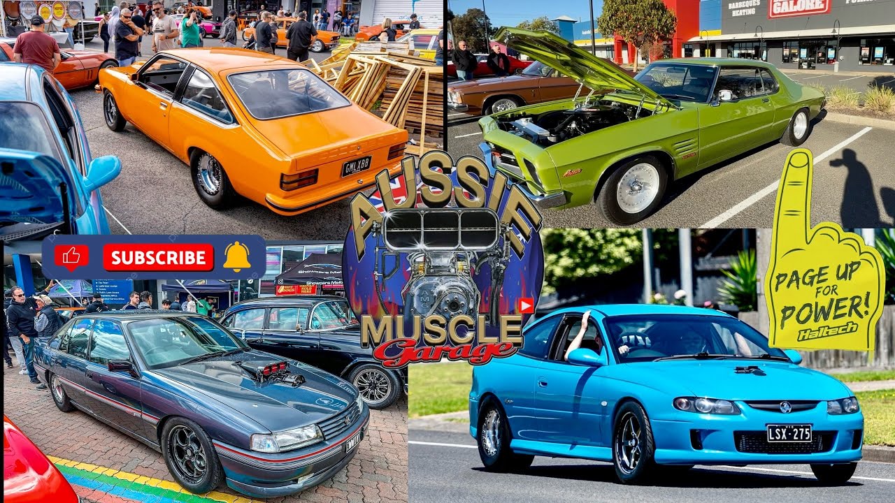 Aussie Muscle Garage Presents: Australian HOLDEN muscle cars and street machines