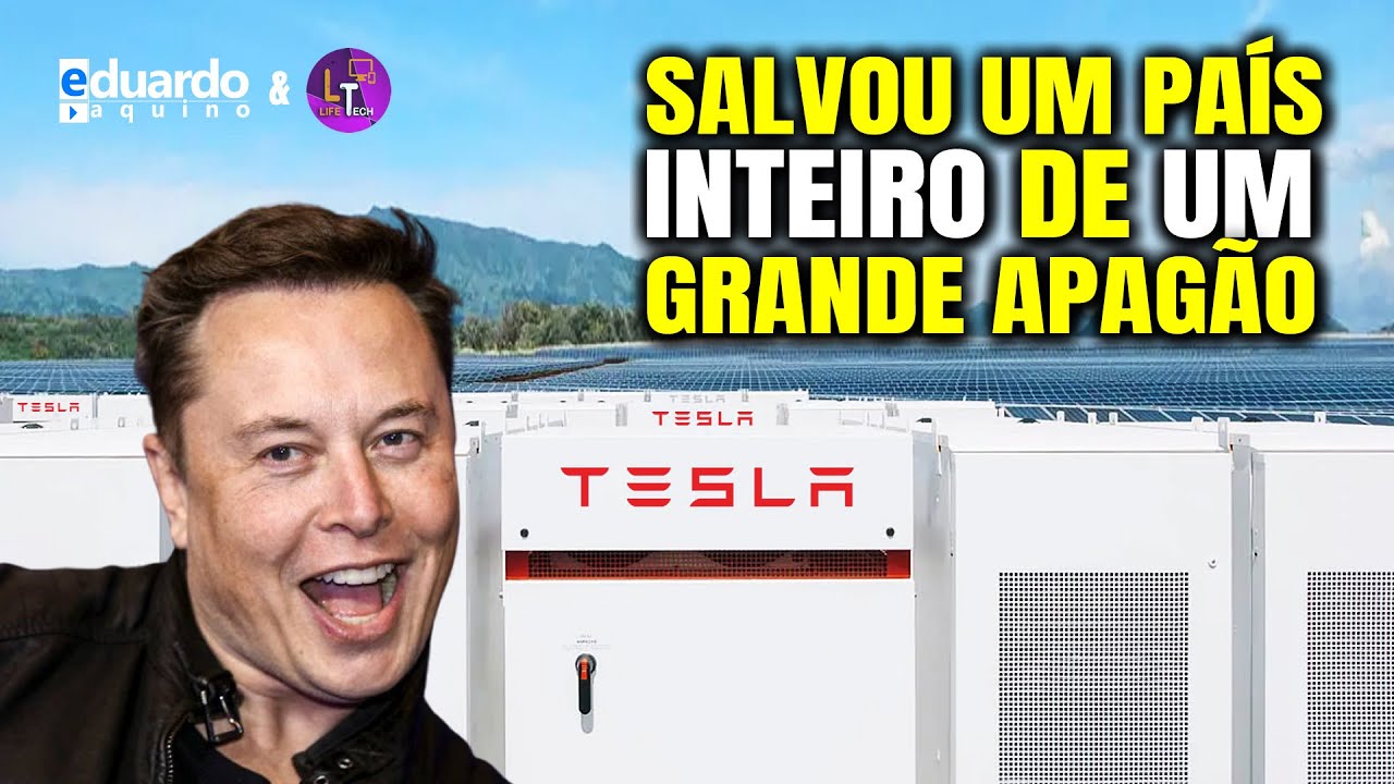 BATERIAS da Tesla de Elon Musk salvou a Austrália de uma Catástrofe Energética