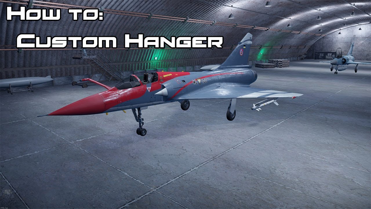 Как установить пользовательские ангары: руководство | War Thunder