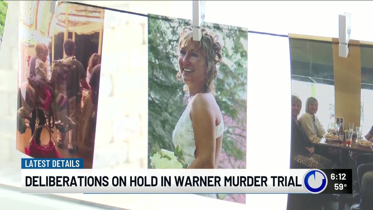 Deliberations in Dale Warner murder trial delayed until Tuesday due to juror’s emergency