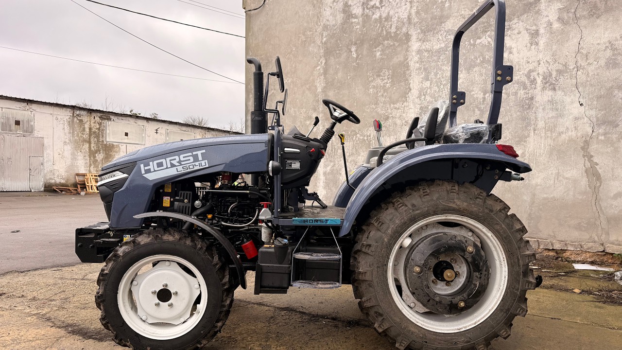 HORST L504U 50 к.с. 4x4 — важкий повнопривідний мінитрактор для господарства