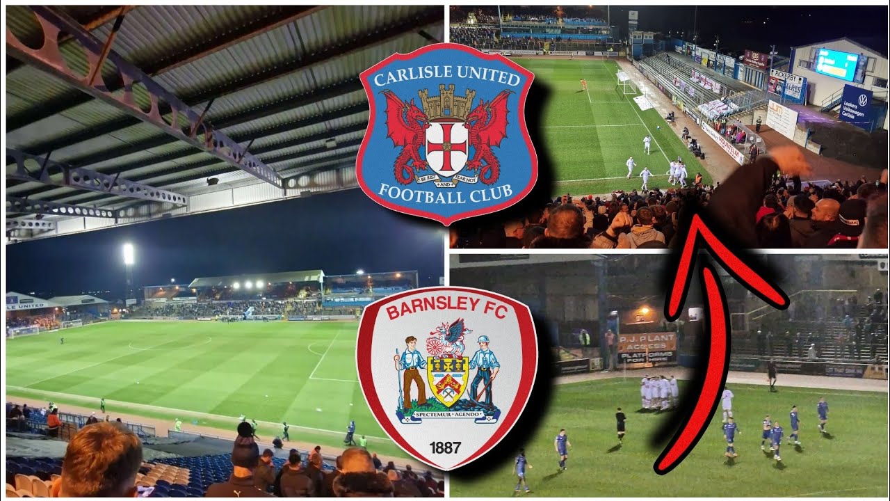 5 GOALS & HUGE AWAY DAY 3 POINTS!/ Carlisle Vs Barnsley Vlog!