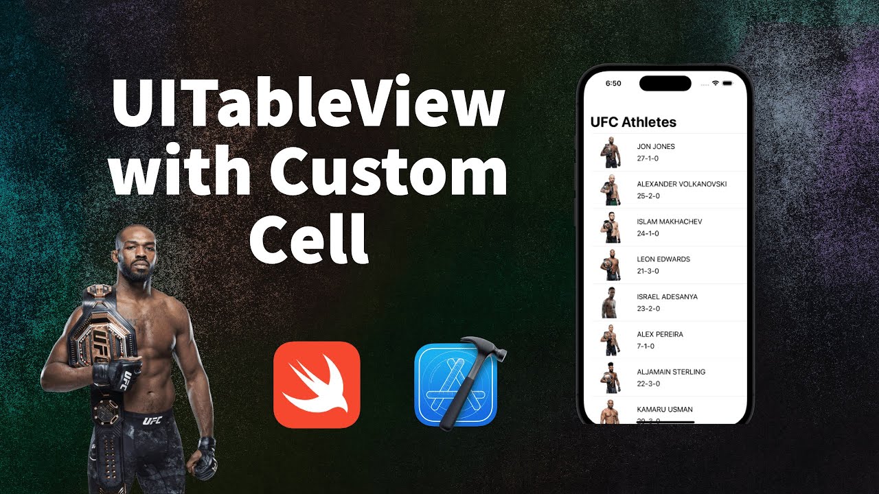 UITableView Tutorial Part 1 using Swift (UIKit) 2023