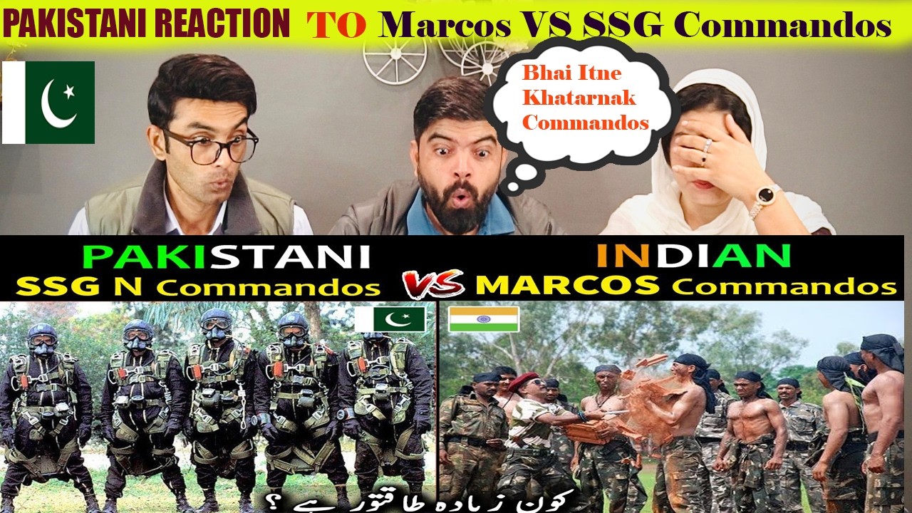 Pakistani Reacts to Pakistan SSG Navy Commandos VS  Indian Marcos Commandos Comparison Marcos Vs SSG
