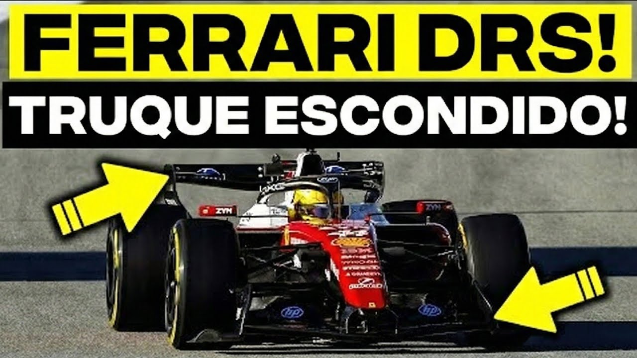 FERRARI SF-26! A abertura não simultânea das asas pode ESTAR ESCONDENDO um TRUQUE SECRETO para 2026