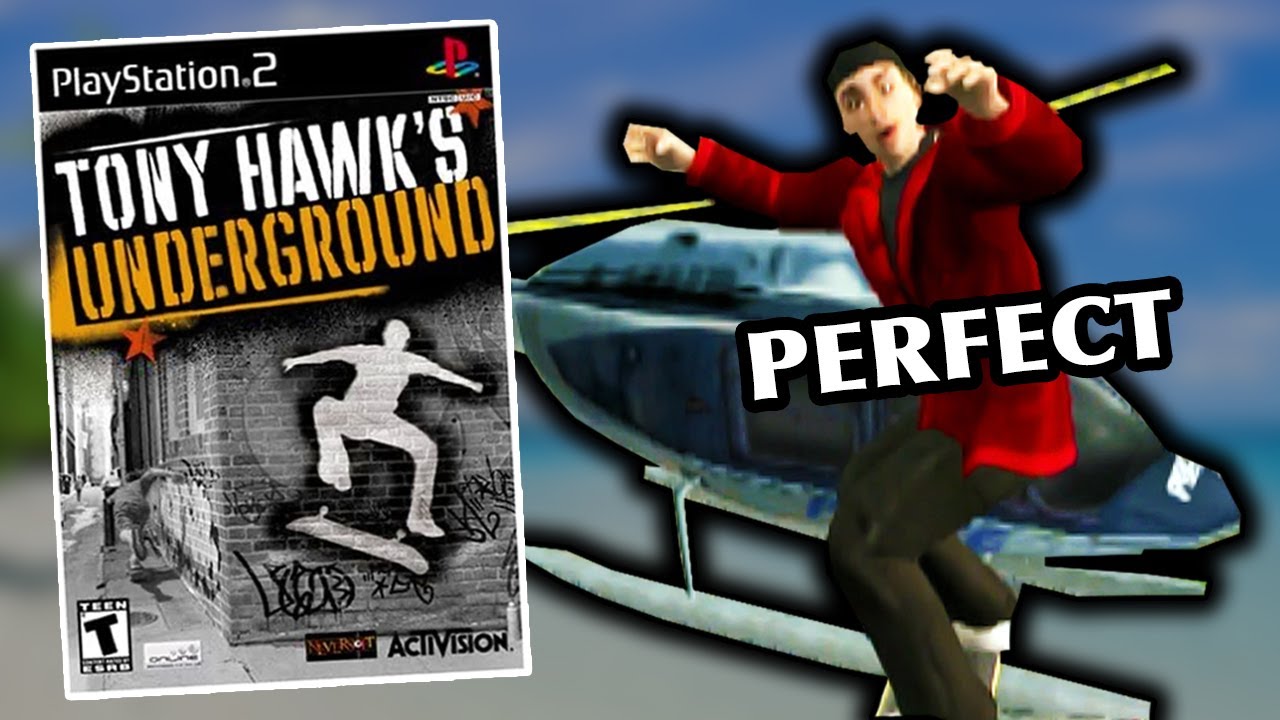 Tony Hawk's Underground — это ШЕДЕВР СКЕЙТБОРДИНГА!
