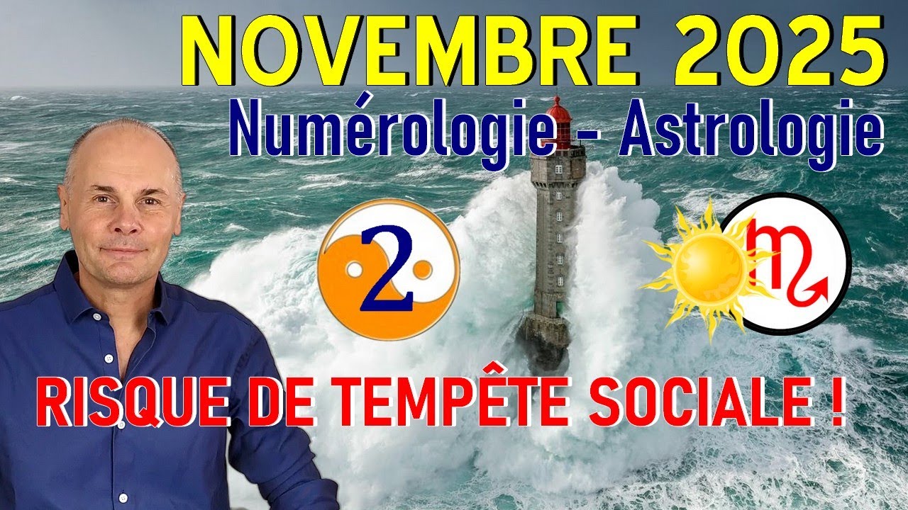 Novembre 2025 - Numérologie & Astrologie - Mois 2 & Scorpion