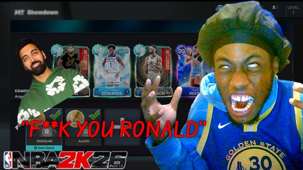 DG Loses His Mind After No Life Dweeb Cheeses In 2k26 Myteam!