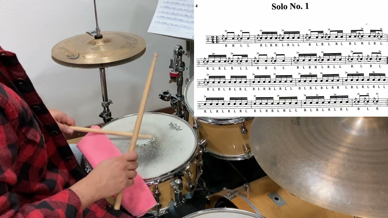 Charley Wilcoxon - Solo n&deg;1 (150 Rudimental Solos) 