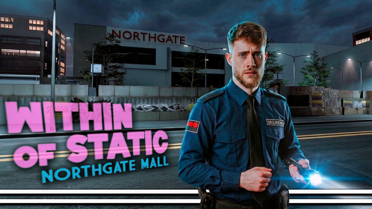 Trabajando de SEGURIDAD en un Centro Comercial ABANDONADO 😱 WITHIN OF STATIC - NERTHGATE MALL