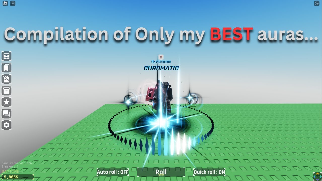 I made a Huge Compilation of My BEST auras in | Sols Rng ( 1 in 20m )