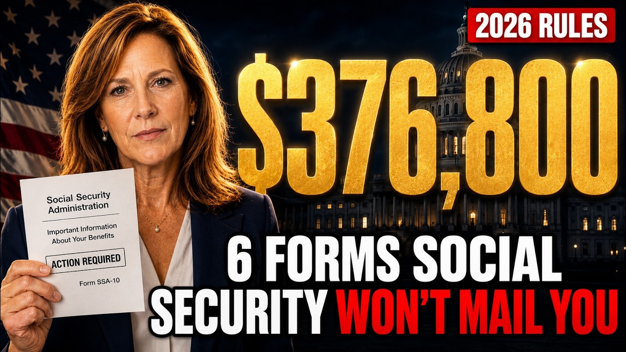 US SENIORS 60+ File These 6 Forms &mdash; Claim Your Missing $1,570 Social Security Check