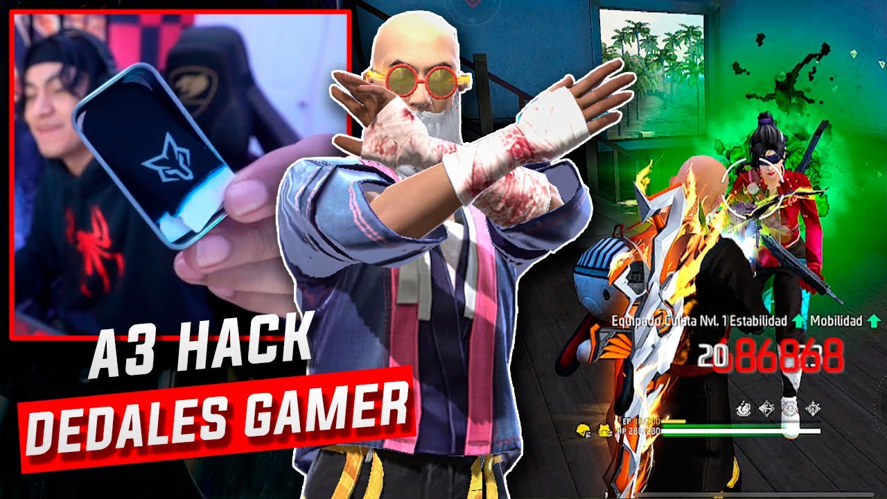 COMPRE LOS MEJORES DEDALES GAMER ANTI SUDOR PARA USAR PRECISO EN MIRA!! || FREE FIRE MAX