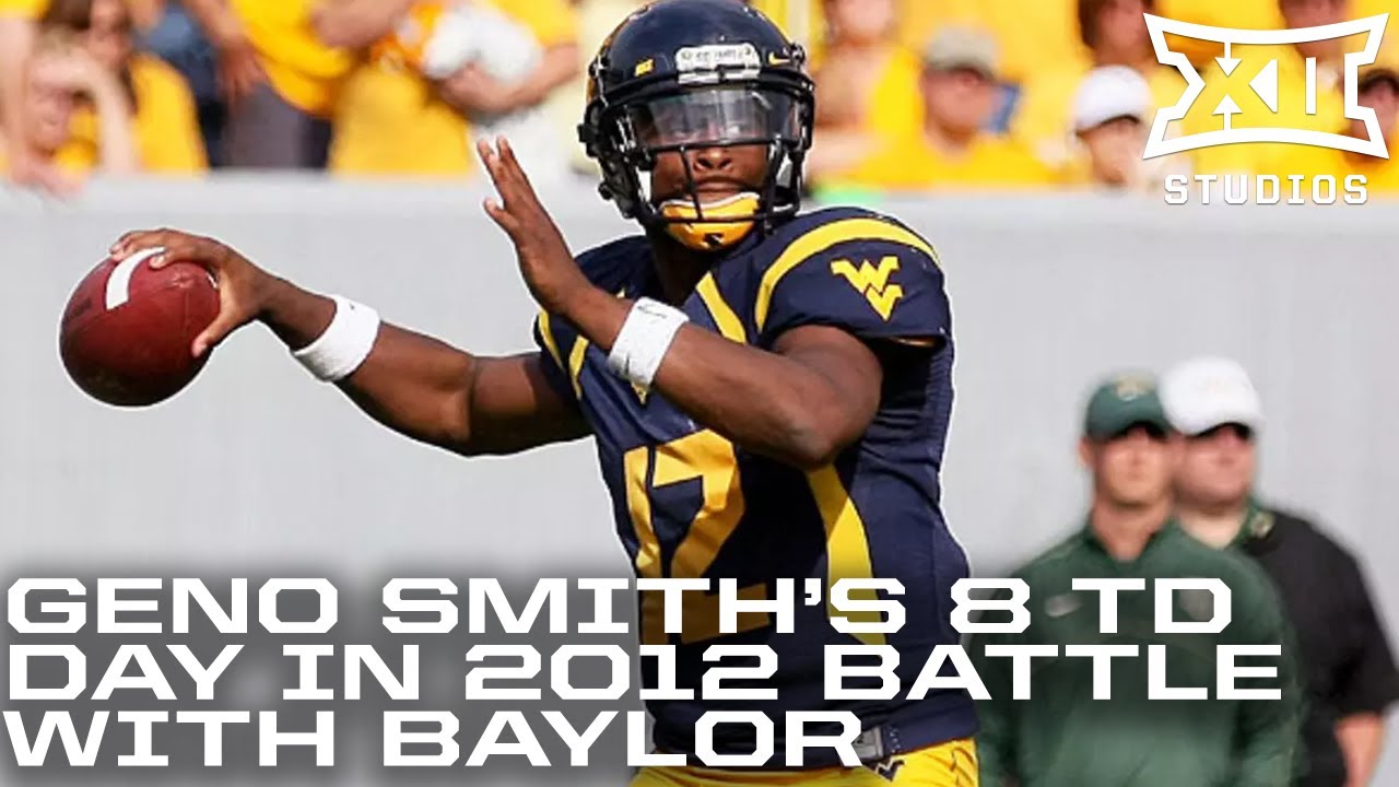 Geno Smith's DOMINANT 8 TD Performance in West Virginia's Shootout vs. Baylor (2012)