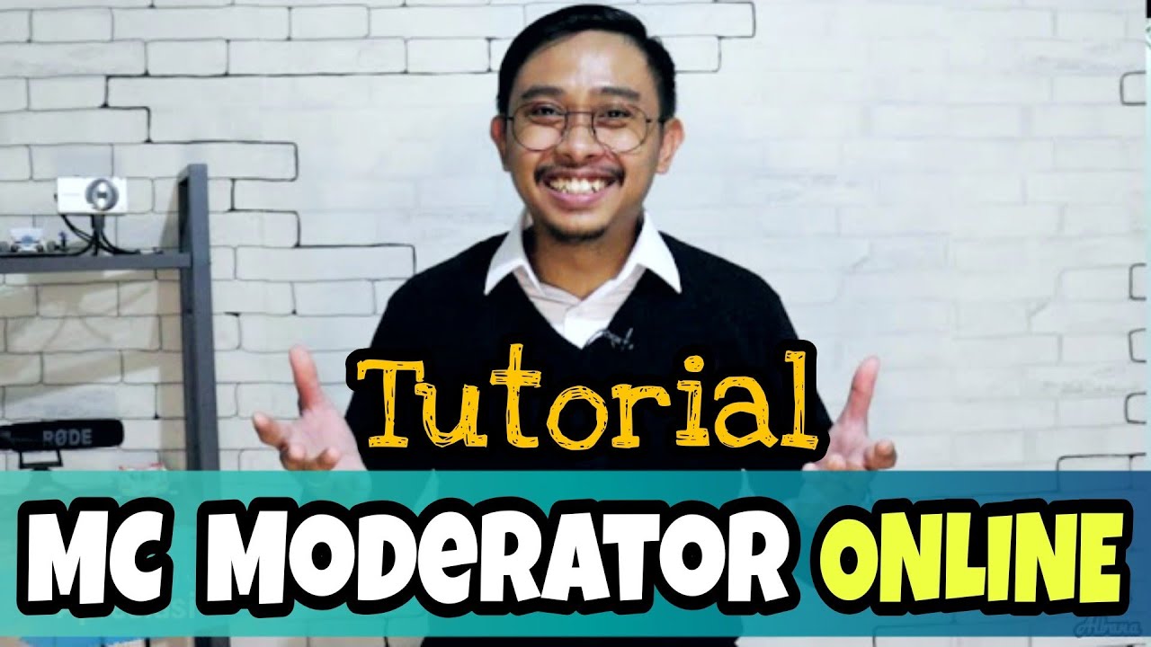TUTORIAL HOST MC #MODERATOR ONLINE   - Alan Albana