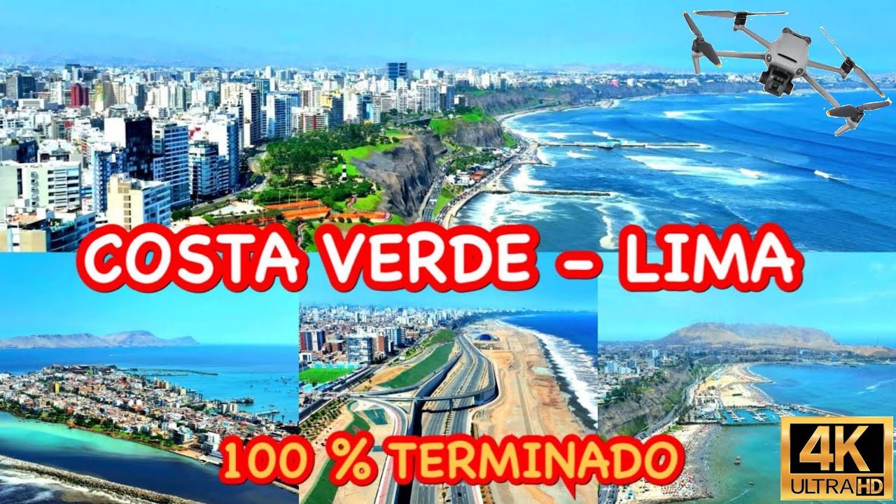 LIMA PERU 🇵🇪: Así Luce la COSTA VERDE al 100٪ Futura Potencia Mundial