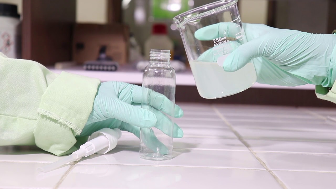 TUTORIAL PEMBUATAN HAND SANITIZER (CEGAH VIRUS CORONA/ COVID-19 & VIRUS LAINNYA)