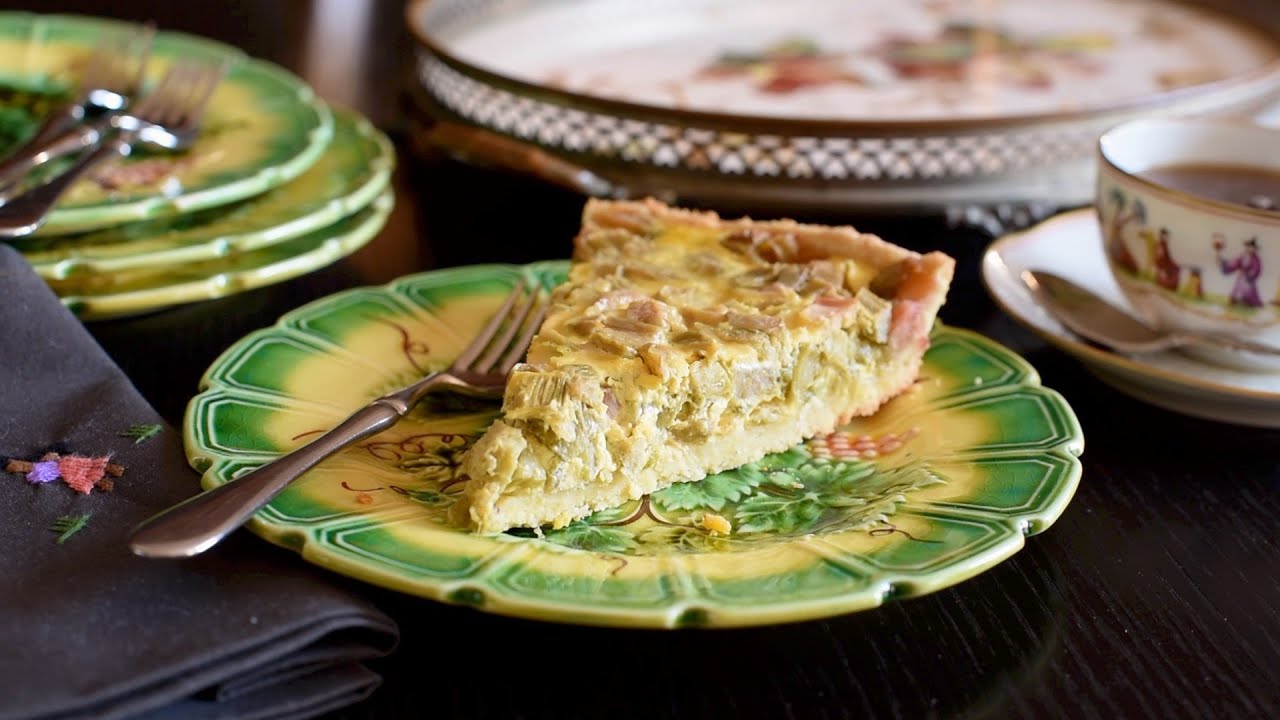 LA TARTE À LA RHUBARBE