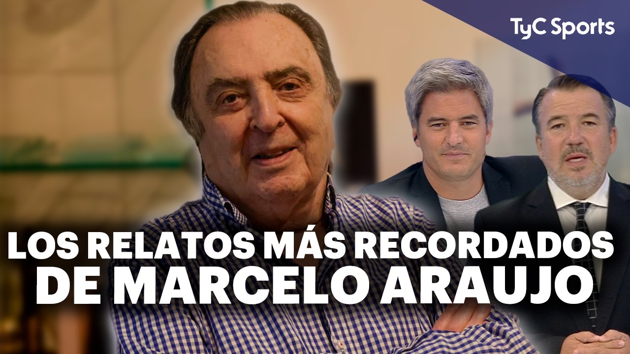 LOS MEJORES RELATOS DE MARCELO ARAUJO🎙️UNA VOZ ICÓNICA DEL FÚTBOL ARGENTINO