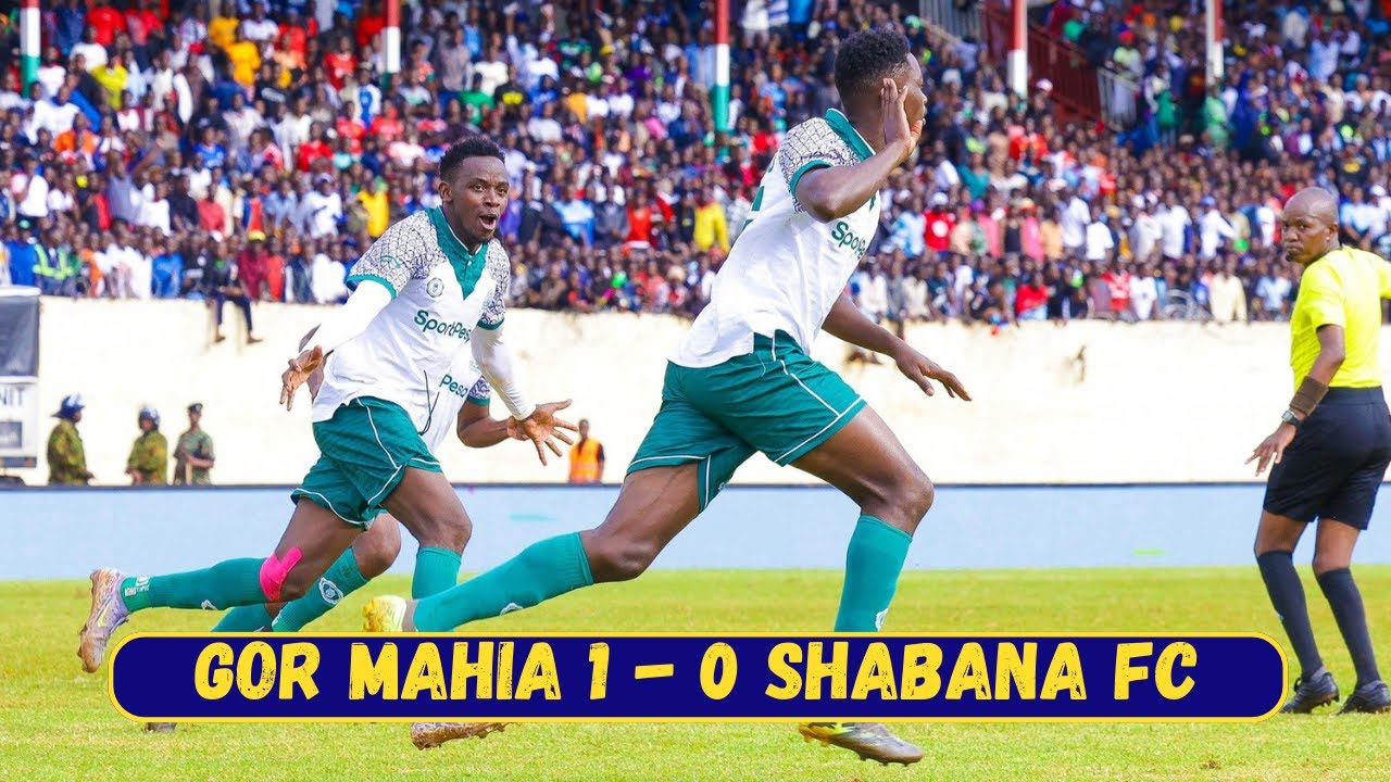 Gor Mahia Secures 1-0 Win Against Shabana FC In Highly Charged Match #fkfpl #kenyanpremierleague