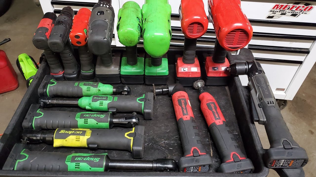 My top 5 Snap On power tools