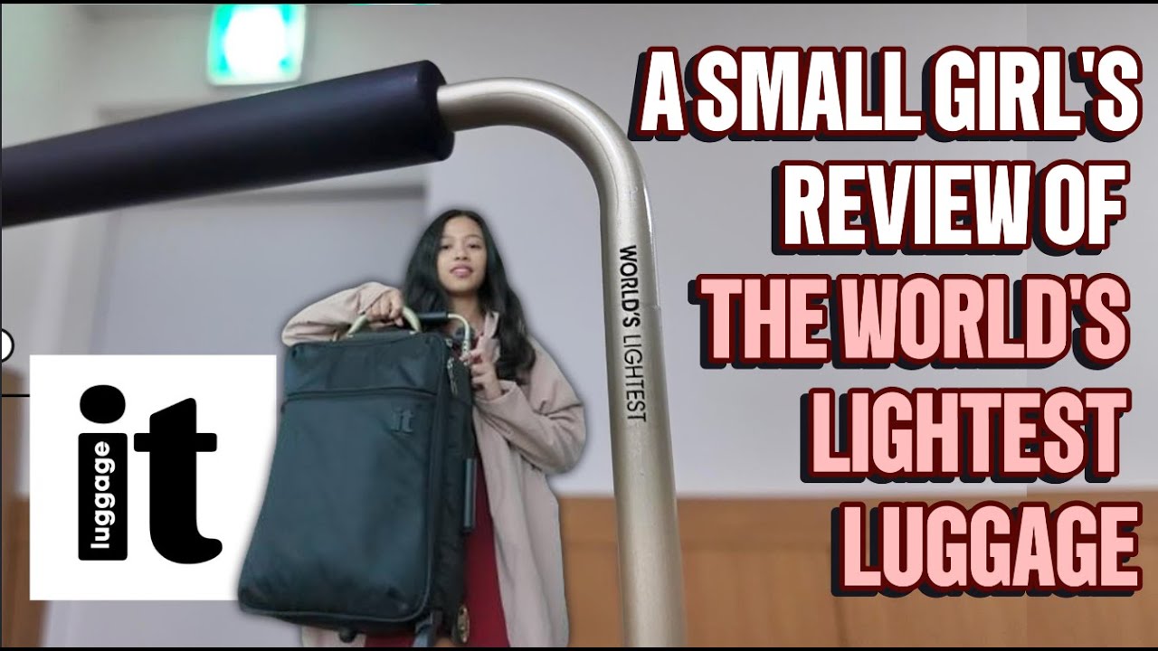 Review: World's Lightest Luggage (IT Luggage) - Less than 7kg for a 5 day trip