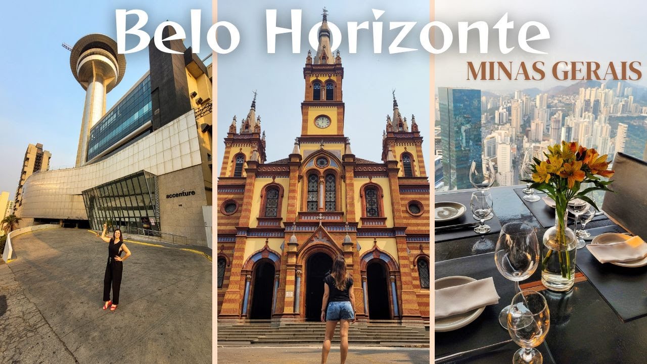 BELO HORIZONTE MG | Mercado central, restaurante topo do mundo, Santuário de São José, e mais