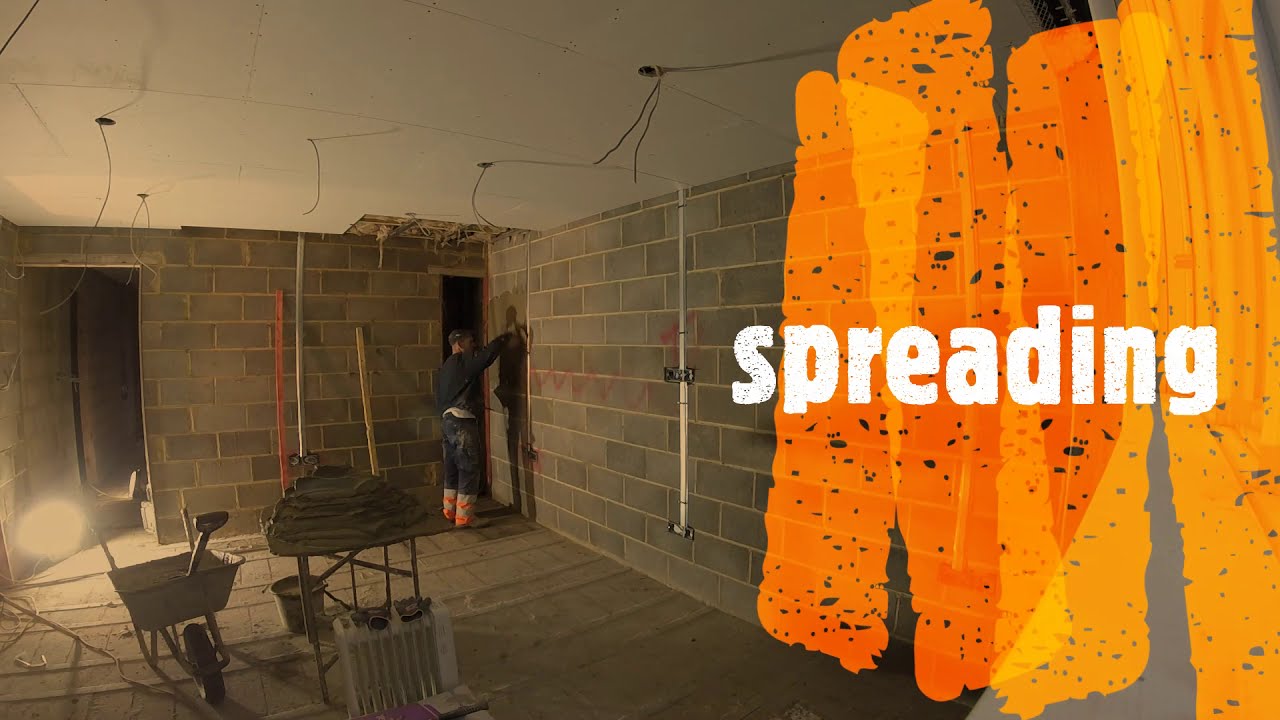OLD SK00L PLASTERING (SOLID PLASTERING) #diy #trade #plastering #chillis