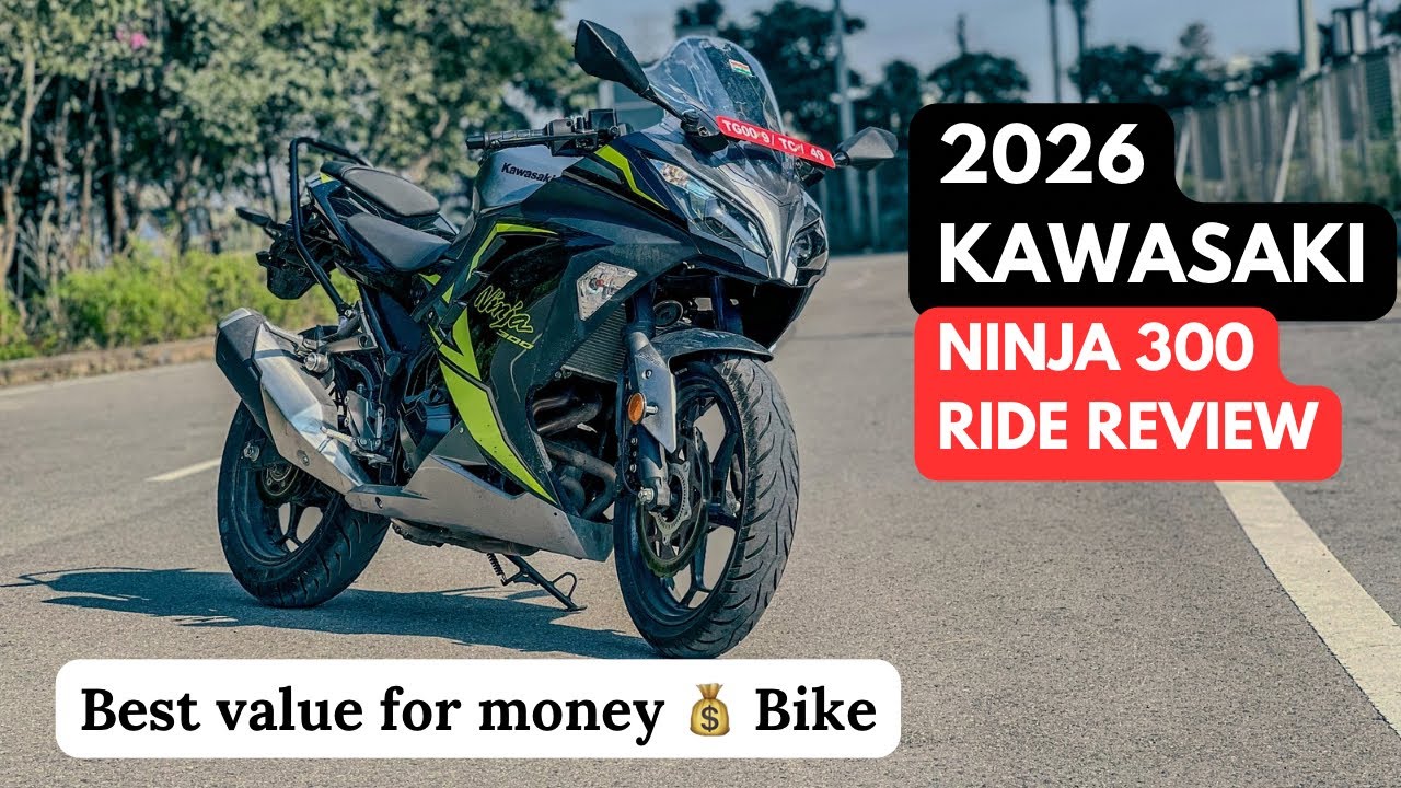 2026 Kawasaki ninja 300 complete test ride review - Value for money 💰 💴 💵 