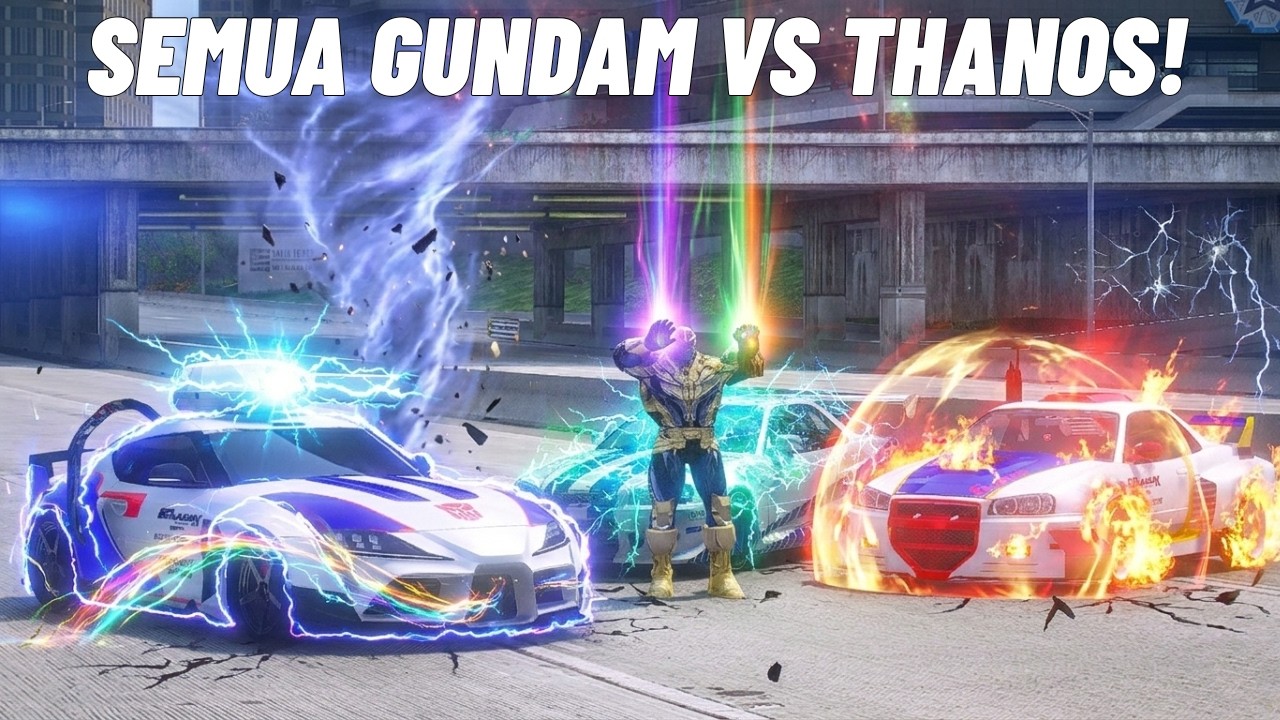 SEMUA GUNDAMKU MELAWAN THANOS INILAH WUJUD KEKUATAN BESAR DEWA GUNDAM