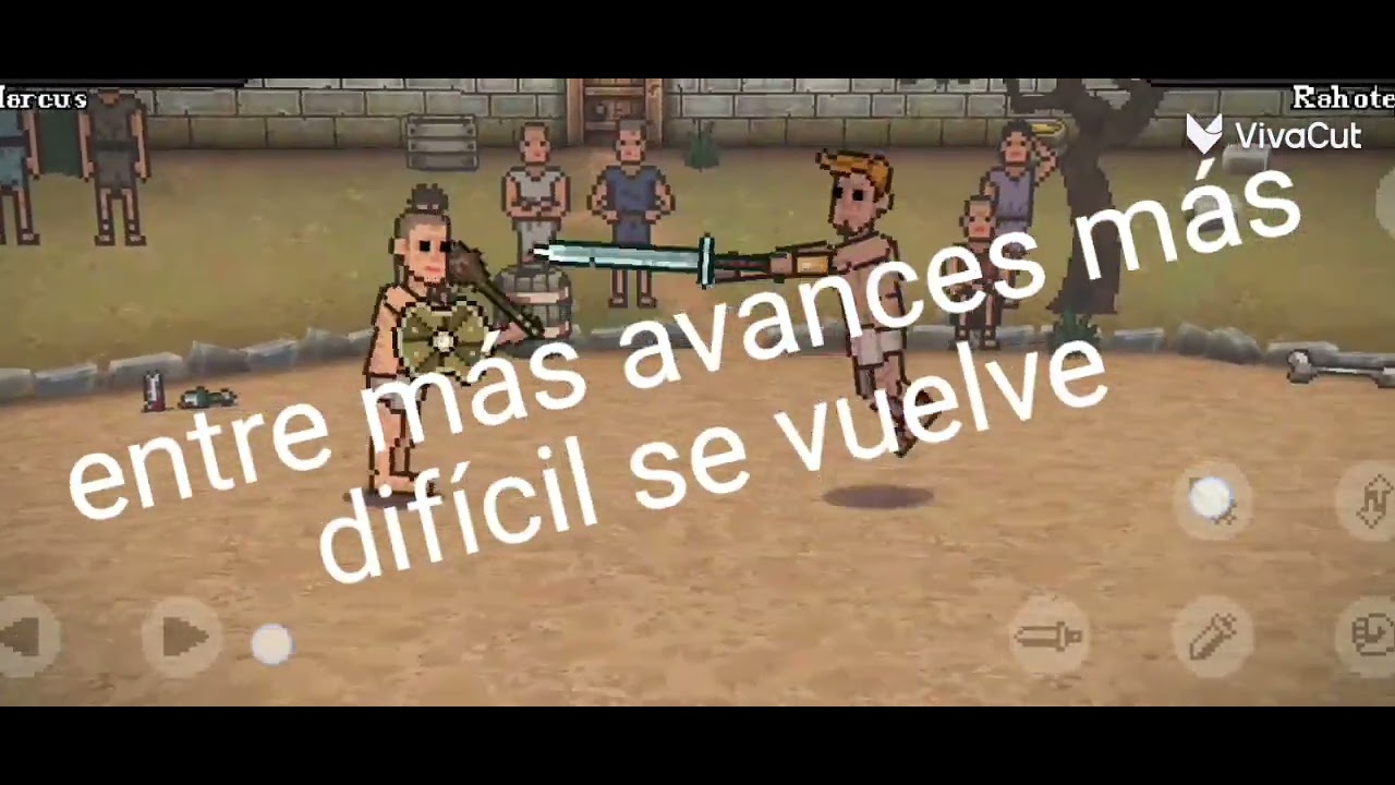 Jugando y probando gladihoppers (recomendable)#gladihoppers