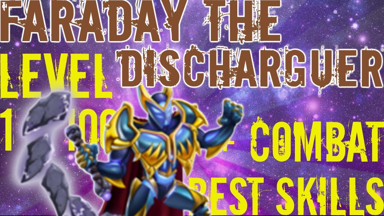 Monster Legends | Faraday The Discharguer | Level 1 to 100 | NEMESIS MONSTER
