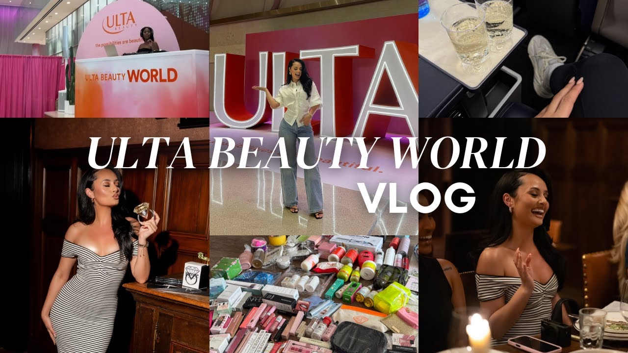ULTA BEAUTY WORLD VLOG | Ulta Beauty World 2025 Experience with Vera Wang, Brand Trip Vlog