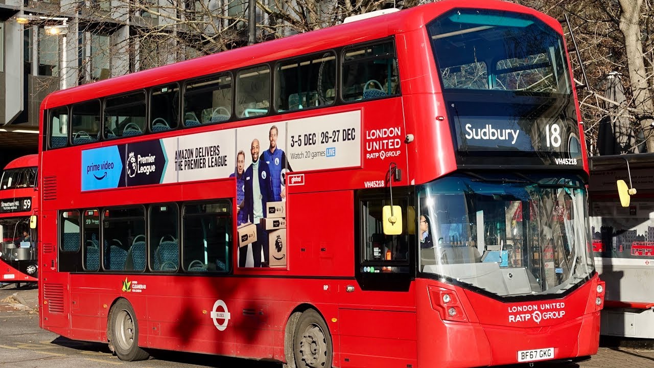 London Buses - Route 18 - Euston to Sudbury