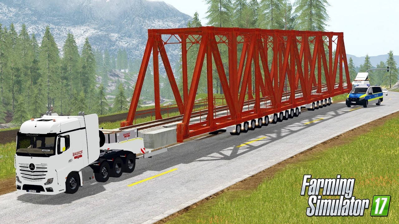 LS17 - Praktikant kauft XXL Eisenbahnbr&uuml;cke um Bauhof Weber Chef zu &auml;rgern!