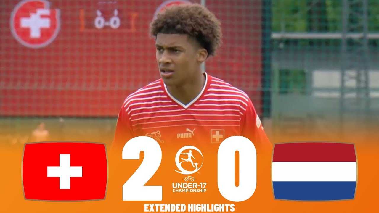 Netherlands vs Switzerland | 2 Missed Penalties in 2 Minutes | U17 European Championship 18-05-2023