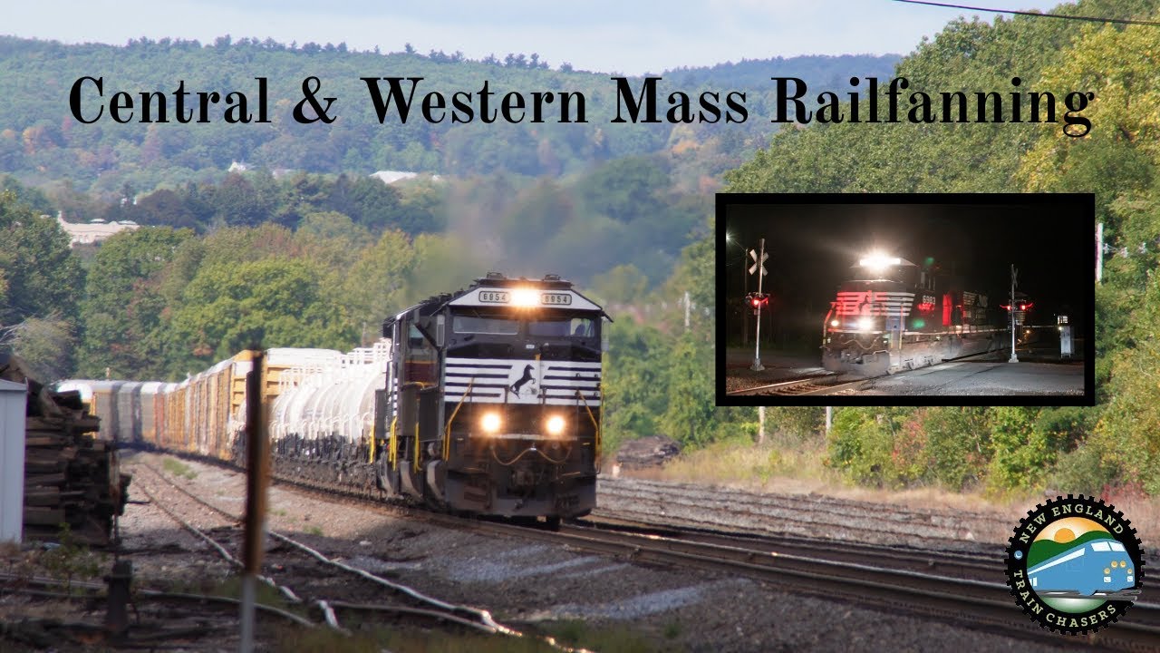 Central & Western Massachusetts Railfanning on the B&E