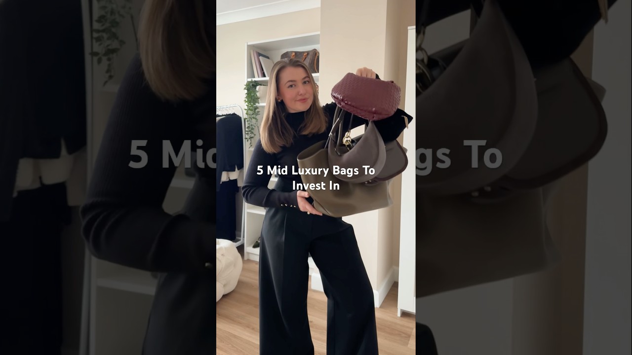 5 Mid Luxury Bags To Invest In #midluxury #bagcollection #handbaghaul