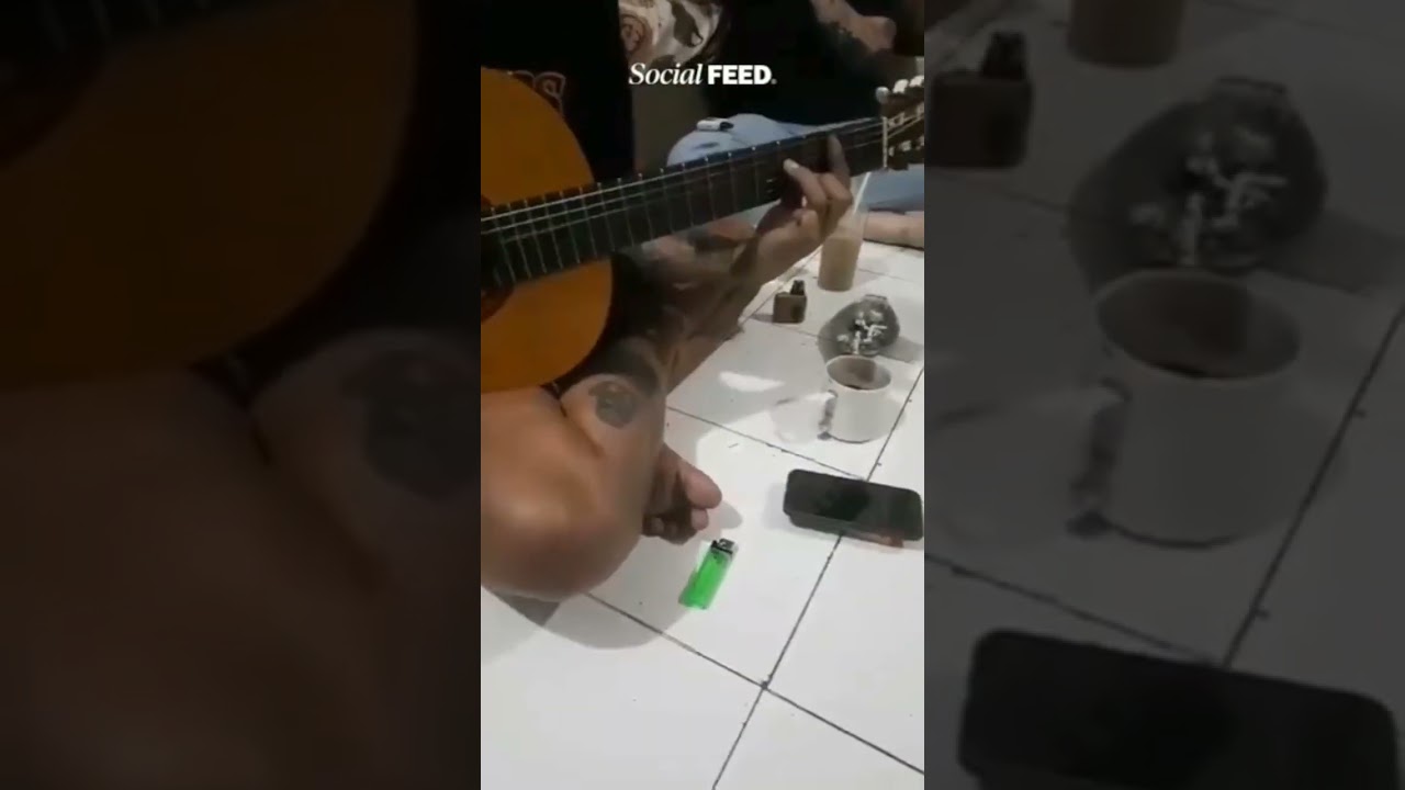 Skill bg joe pyton ini terlalu susah untuk ditiru! #shorts #guitarcover #feast @socialfeedsofficial