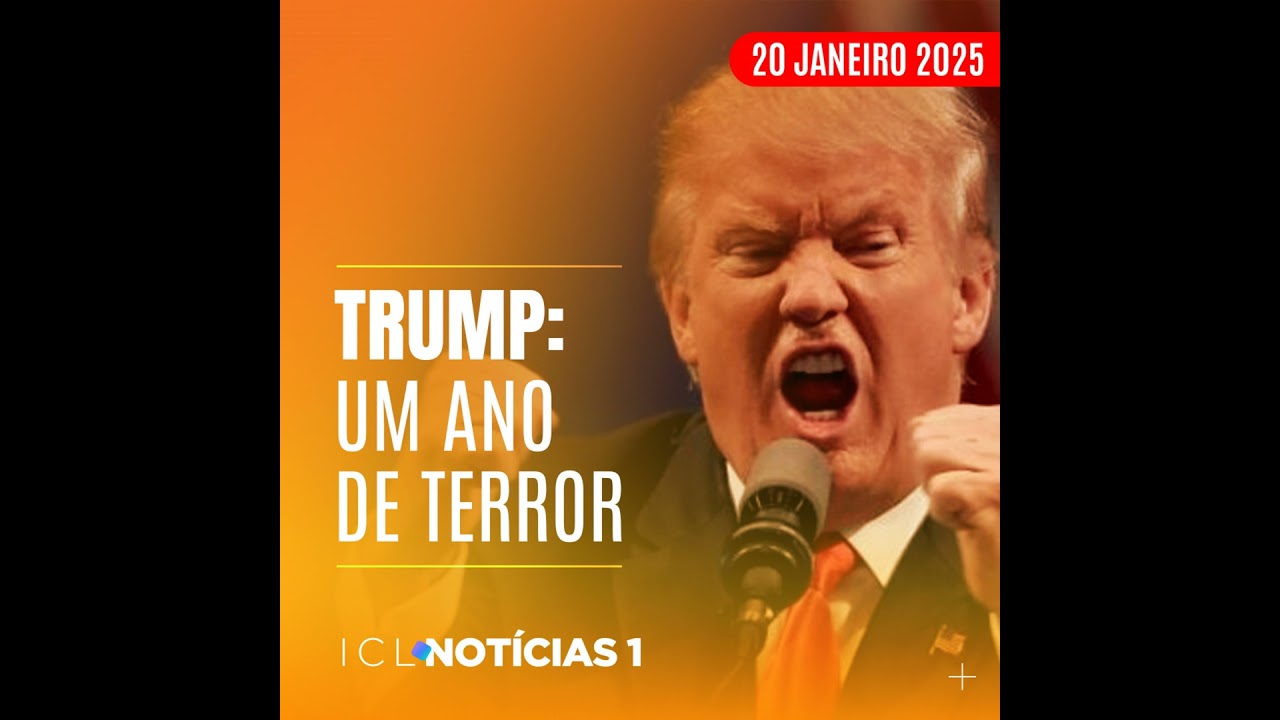 ICL Notícias 1ª edição #874 - Tirano dos EUA completa um ano de mandato aterrorizando o mundo