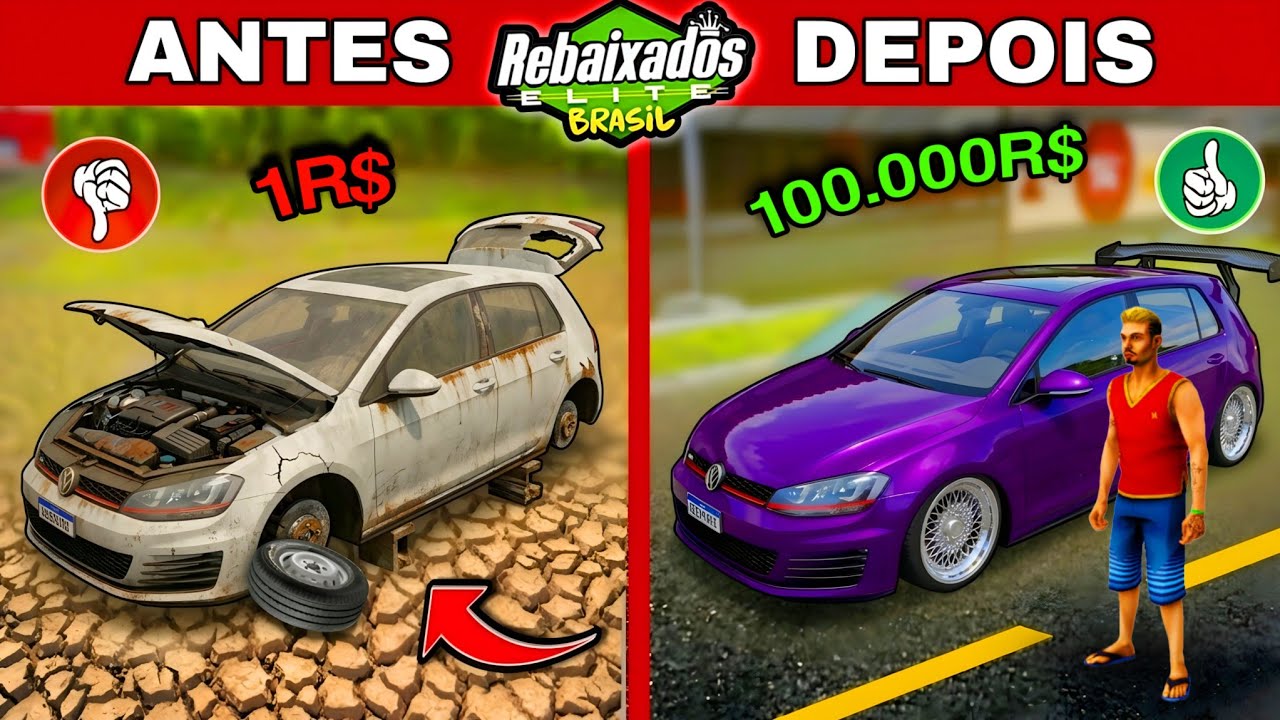 RESGATEI UM CARRO ABANDONADO E VENDI PARA A SEBBY VEÍCULOS (MISSÃO SECRETA) 😱REBAIXADOS ELITE BRASIL