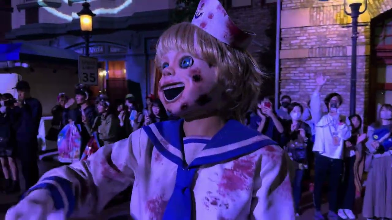 【USJハロウィーン2023】Possessed Playthings（ポゼッスド・プレイシングス）Ado「唱」ゾンビ・デ・ダンス2023/10（4K HDR 60fps）