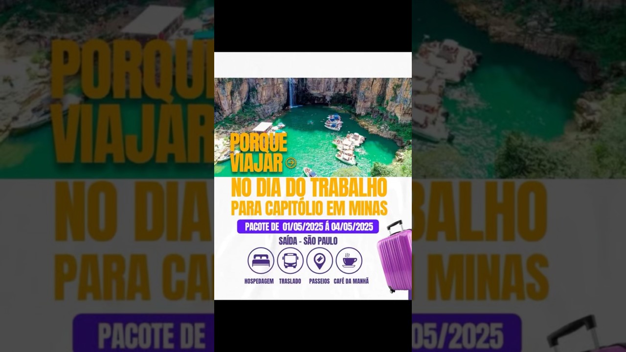 Uma pausa merecida no trabalho combina com dias de descanso em Capit&oacute;lio. #mundodasviagensparaelas