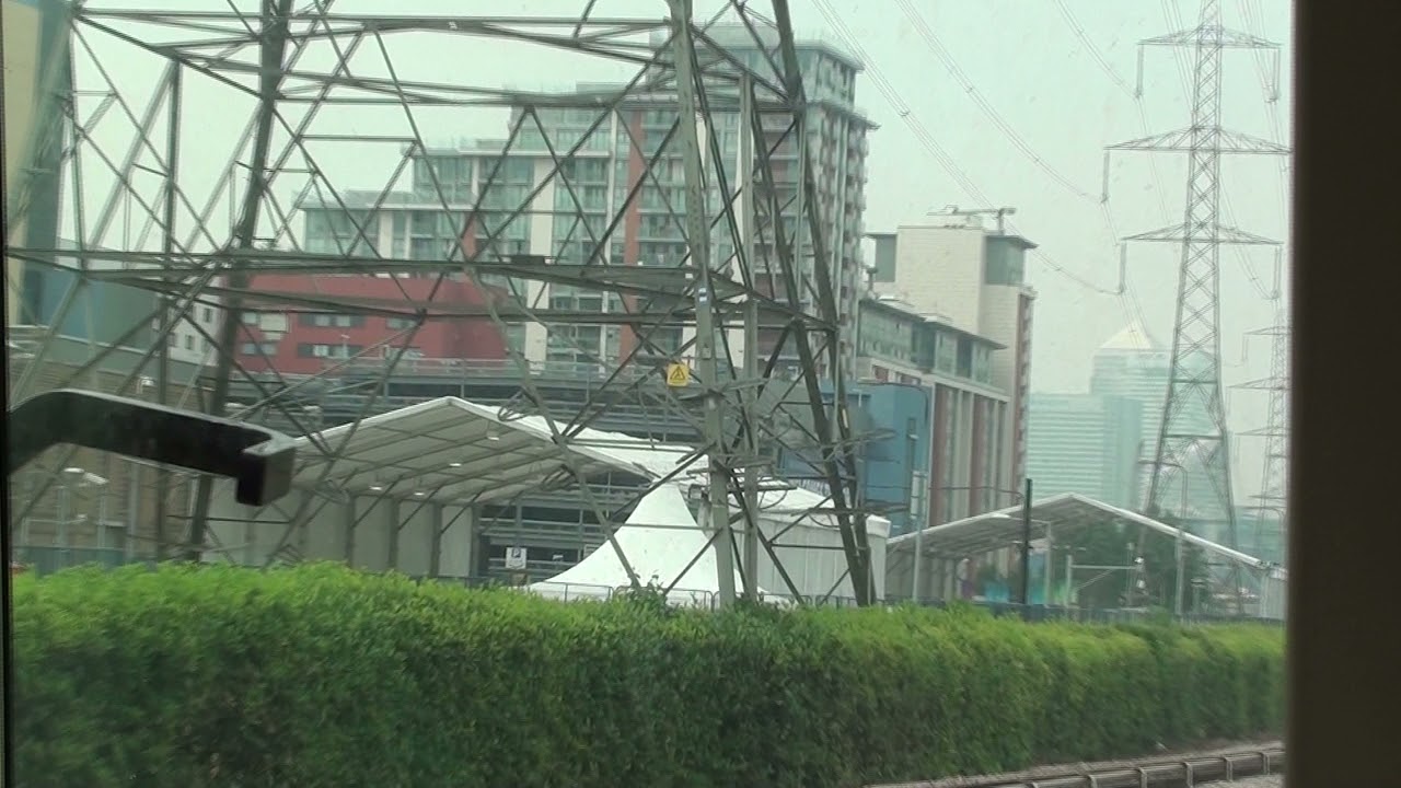 (2012) Ride on the DLR Beckton Branch including Olympic buses