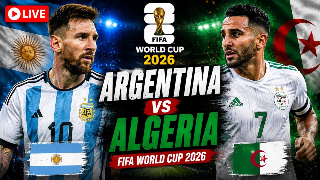 🐐 MESSI HAT-TRICK! ⚽⚽⚽ Argentina vs Algeria | FIFA WORLD CUP 2026 EXTENDED HIGHLIGHTS 🔥