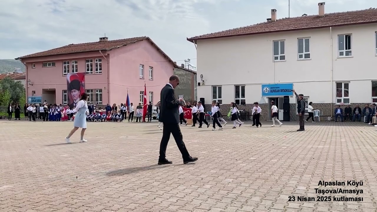 Alpaslan Köyü 23 nisan Kutlaması 2025 Taşova Amasya
