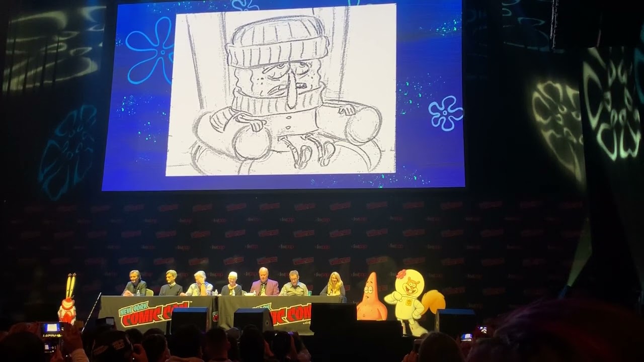 New York Comic Con 2019.  #spongebob #nycc #thesuds
